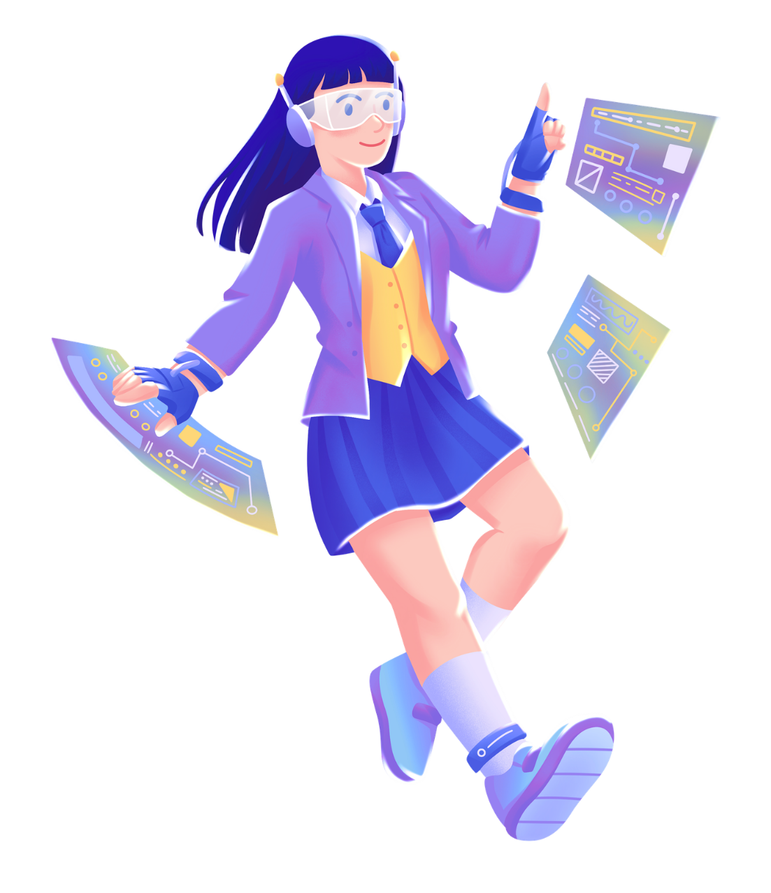 Student Countdown Mascot